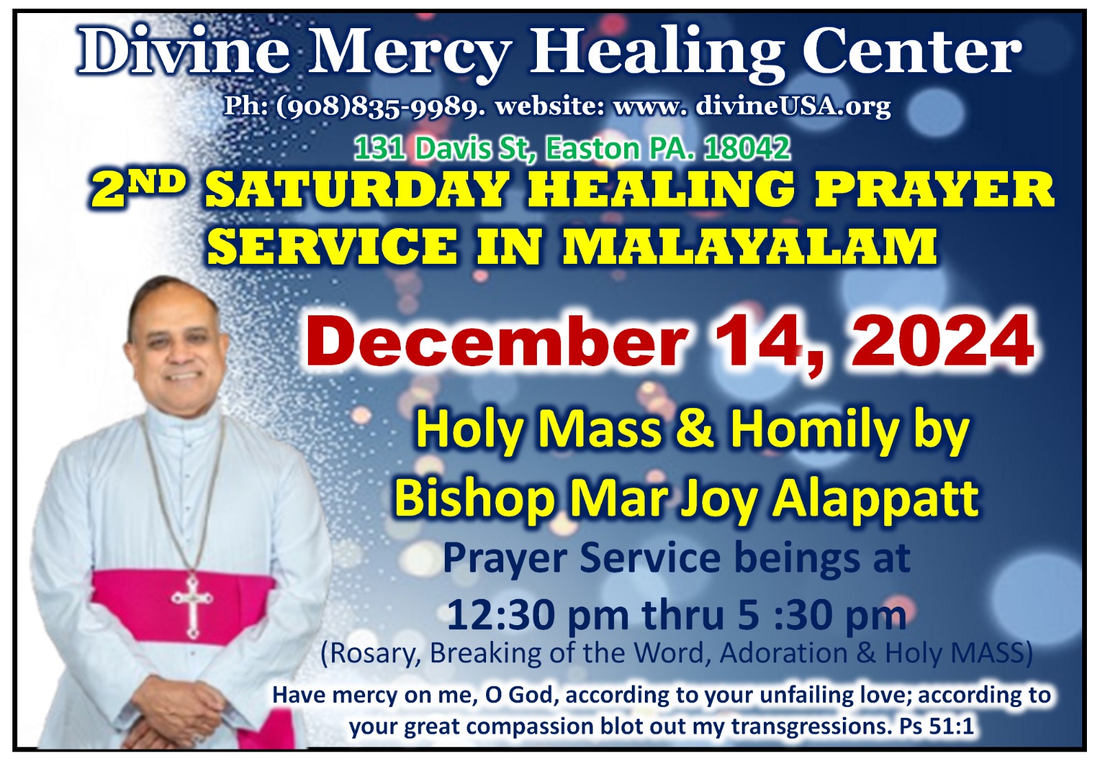 Divine NJ/PA/USA service flyer